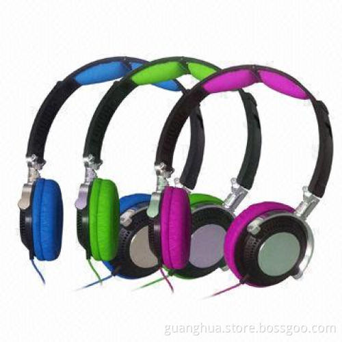 Headphones with 1.2m Cable, 40mm Speaker, 32 Ohms Impedance